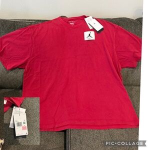 Jordan Classic Red Tee